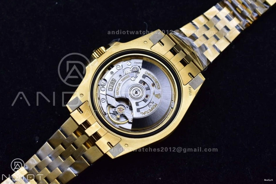 126718 GRNR Gold Factory YG CHS on 1:1 Black II GMT VR3285 Bracelet Edition Gain Best Dial Weight Master Jubilee 0507